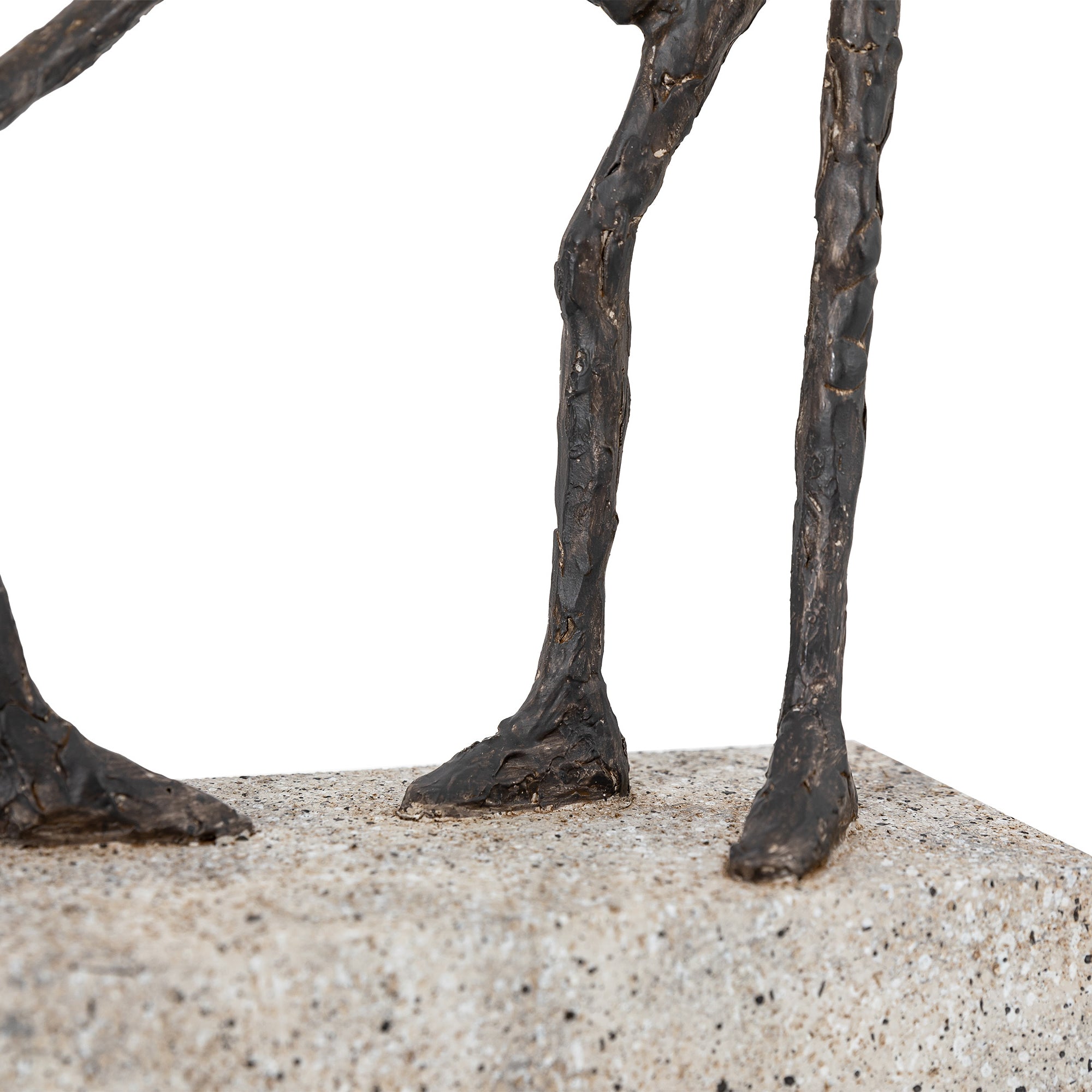Antique Bronze Family Swing Sculpture